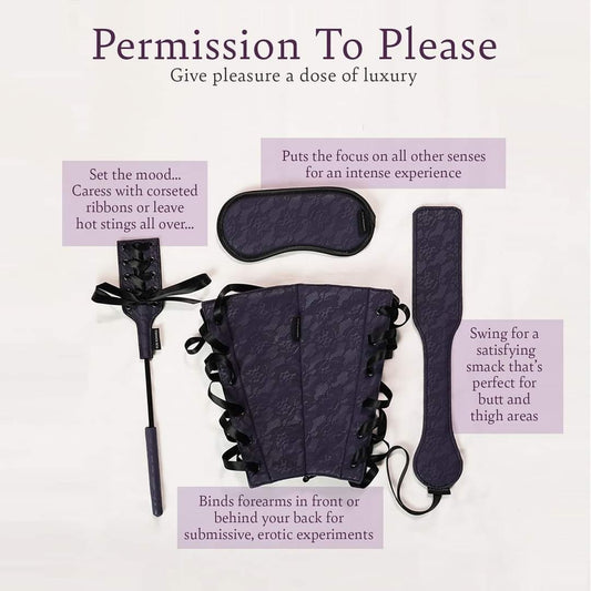 Permission To Please-Luxe Bondage Set