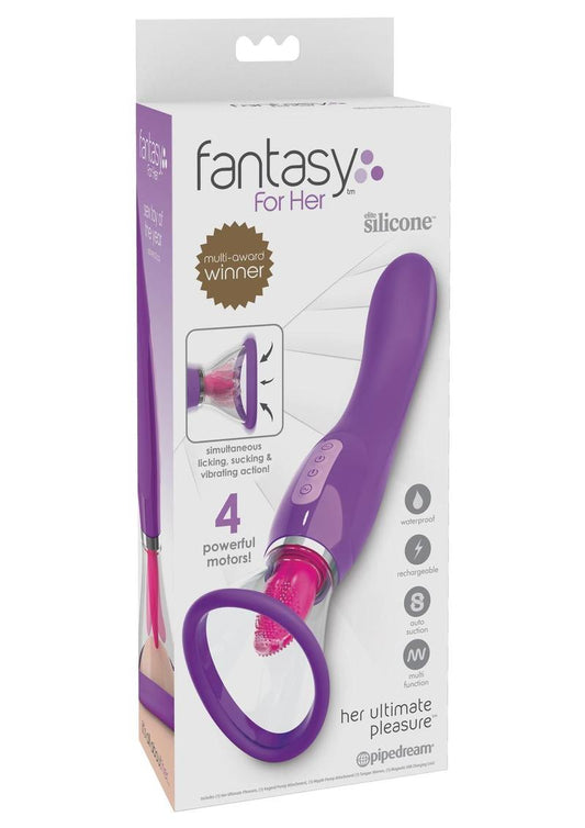 Double Sided Vaginal Pumping/Stimulating Vibrator