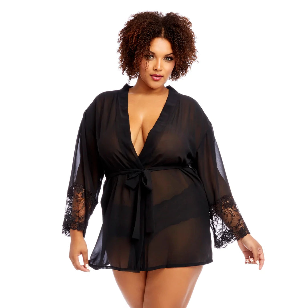 Endless Seduction-Kimono Robe and Panty Set