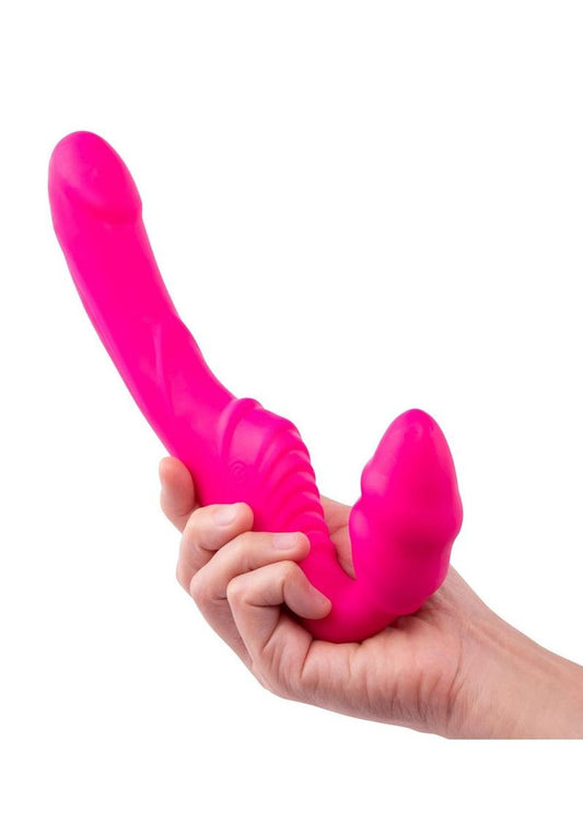 Strapless Strap-On With Remote Control
