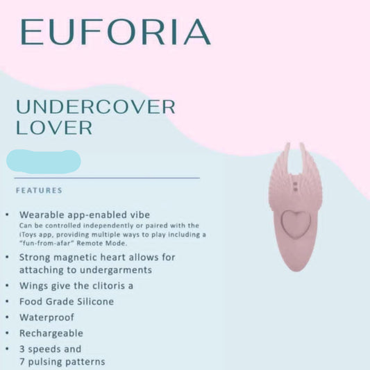 Undercover Lover-App Controlled Panty Vibrator